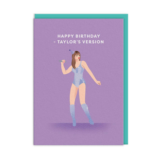 Taylor Swift Happy Birthday Card