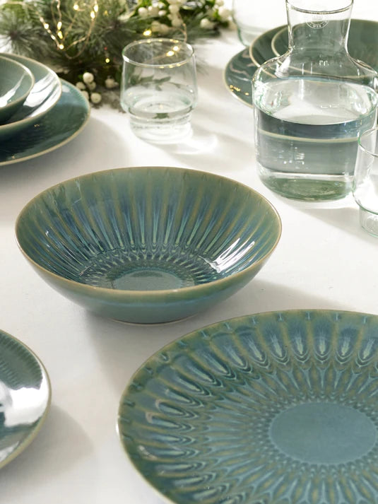 Living Jewels Green Salad Bowl