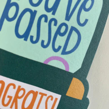 You've Passed Congrats! | Card