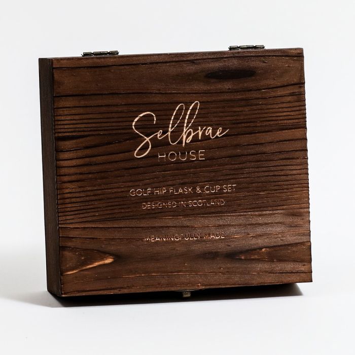 Hip Flask & Cups | Golf