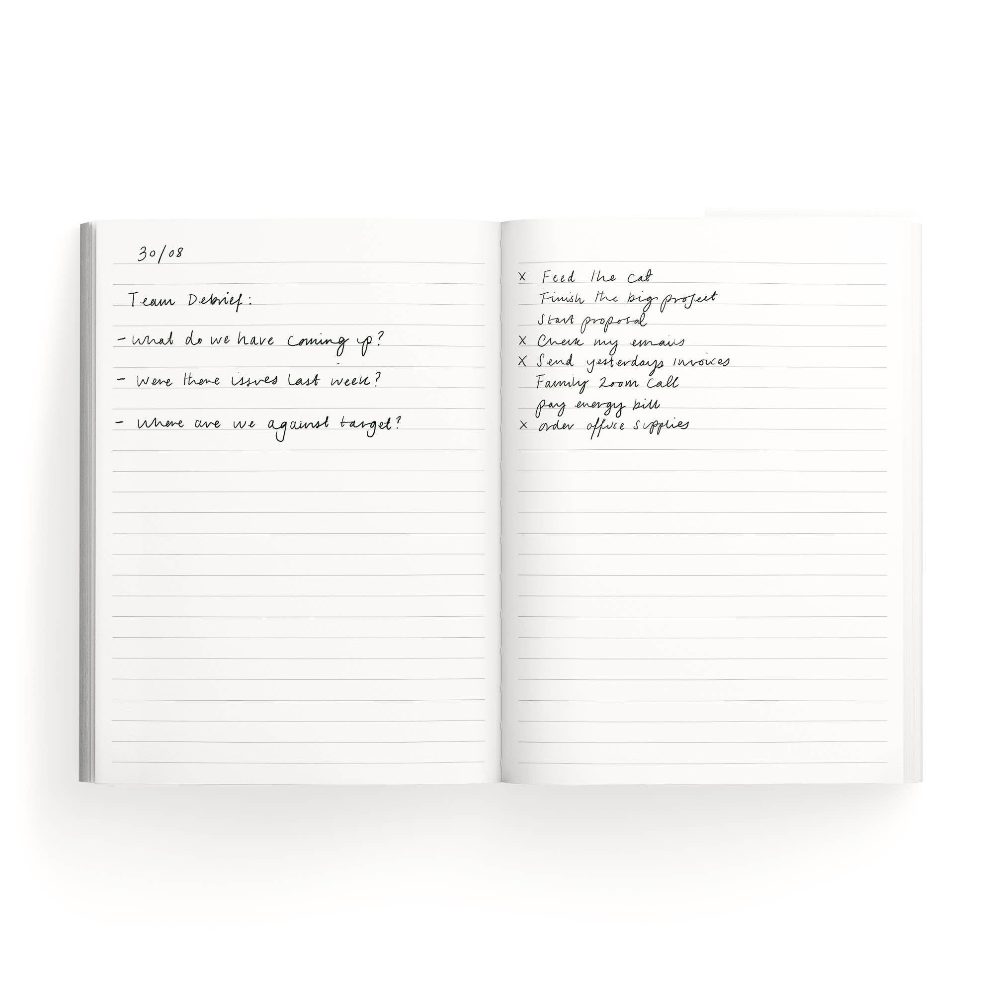 Things I Need To Do | Notebook
