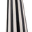 Alejo Black and White Stripe Conical Resin Lamp Base