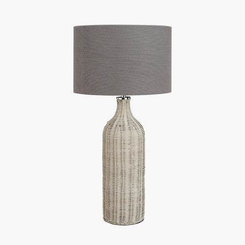 Anika | Grey Wash Table Lamp