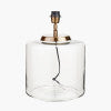 Josie | Clear Glass & Antique Glass Table Lamp