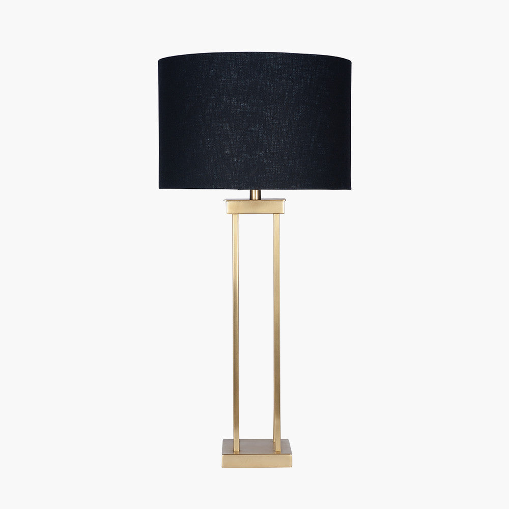 Langston Satin Brass Lamp Base