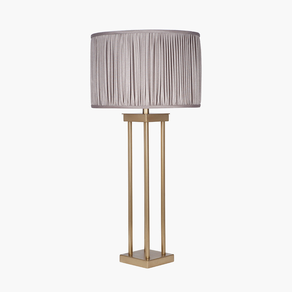 Langston Satin Brass Lamp Base