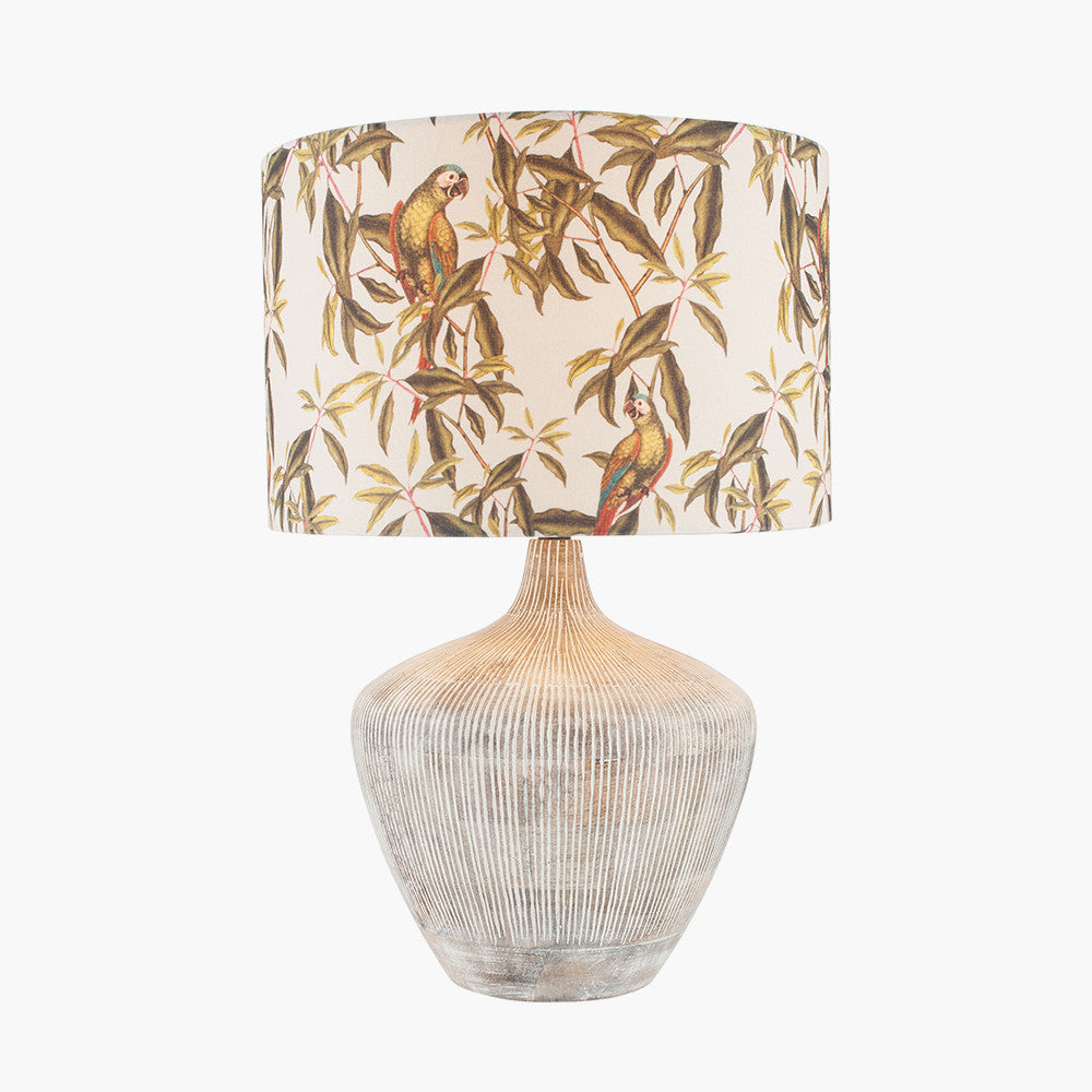 Manaia Textured Lamp Base | White