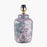 Alicia Pink Floral Lamp Base
