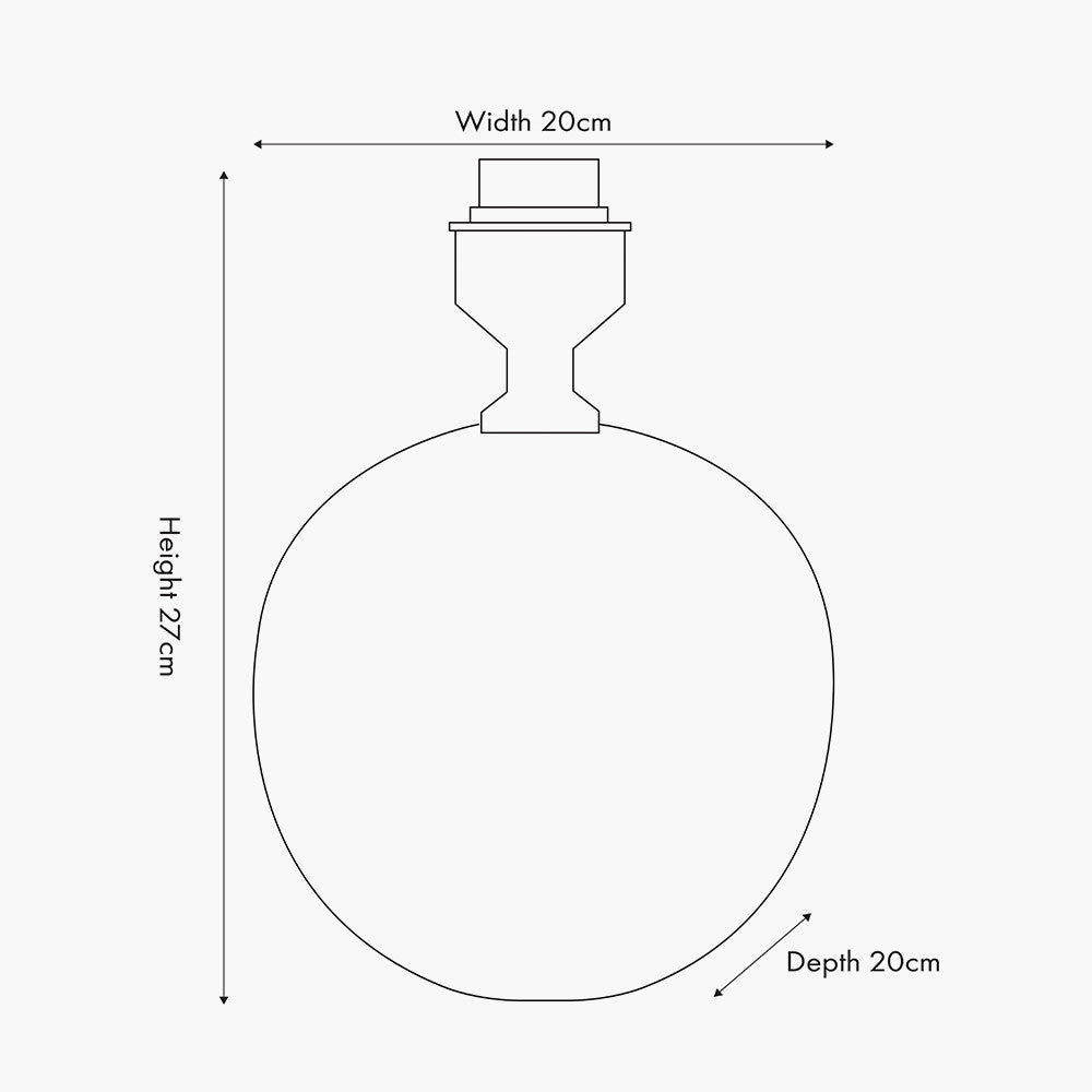 Elkorn Ceramic Lamp Base