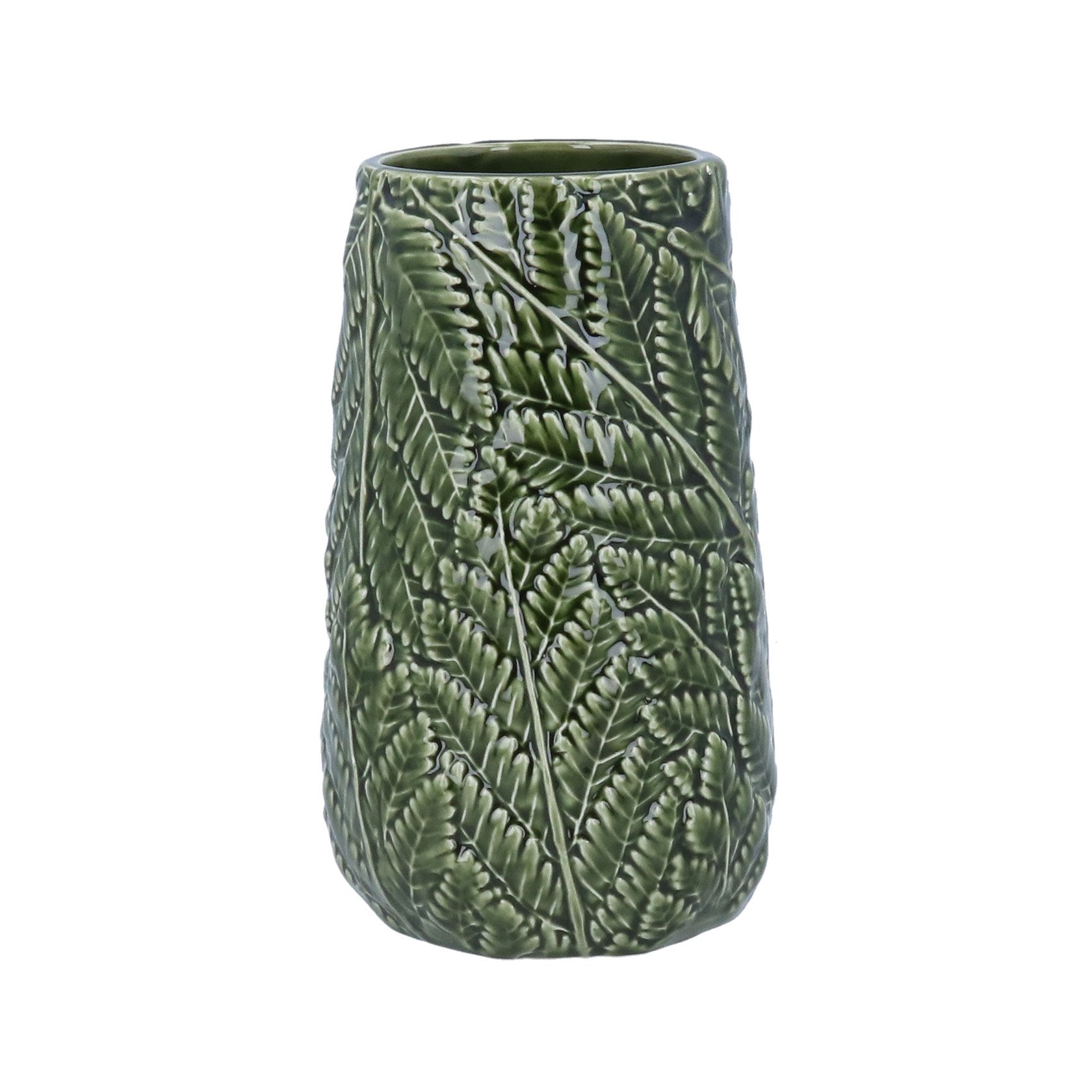 Green Fern | Ceramic Vase