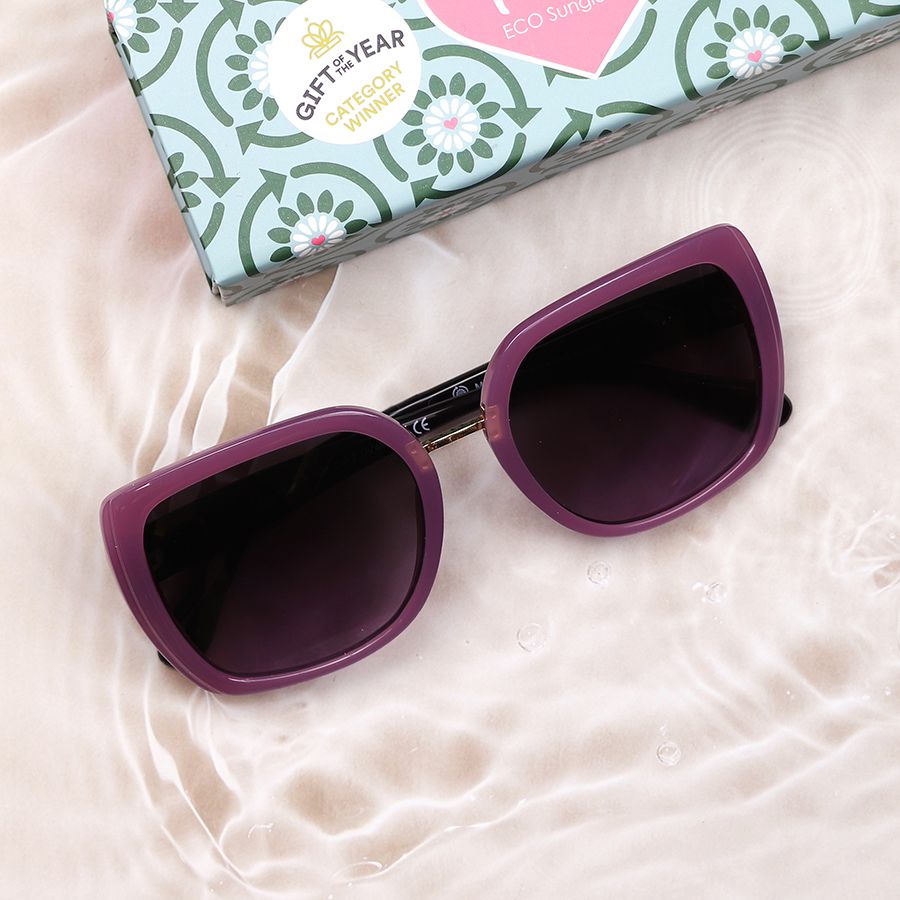 Oversized Opaque Pink Sunglasses