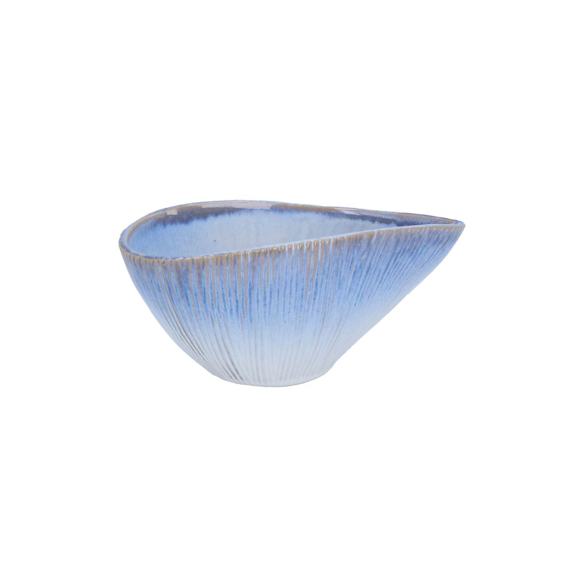 Blue Ombre Shell Bowl | Small