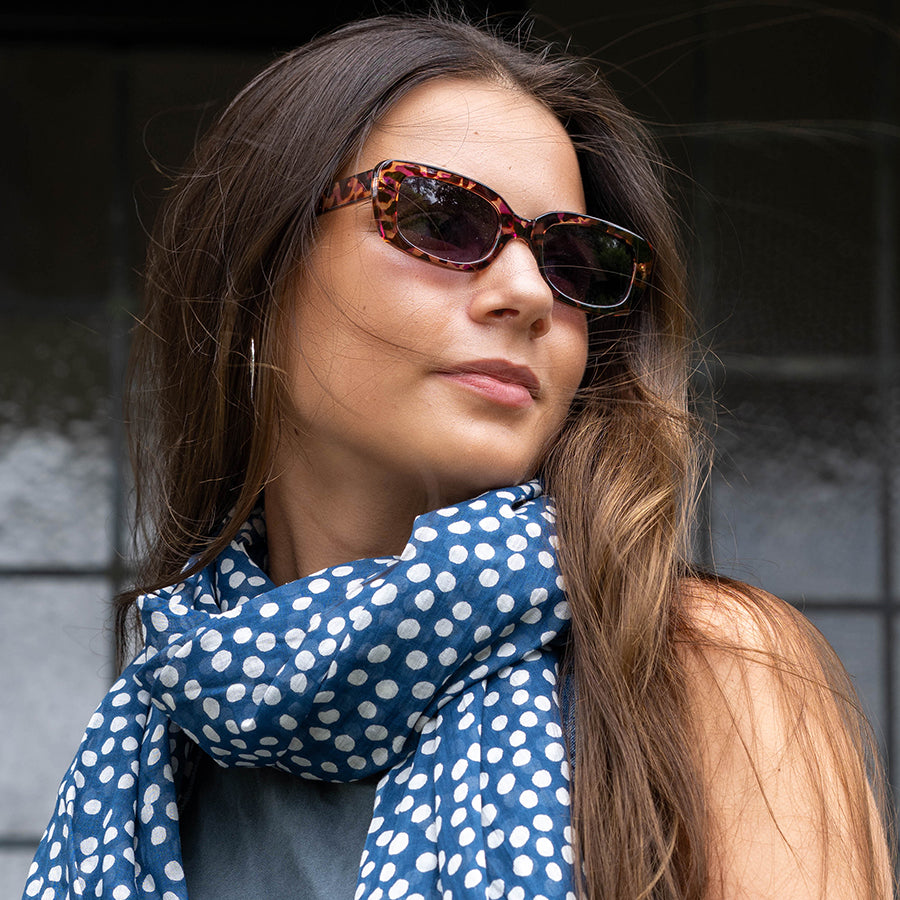 Purple Mix Rectangle Frame | Sunglasses