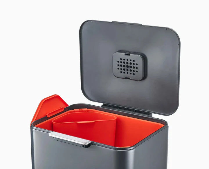 Totem Max | 60L Grey Waste & Recycling Bin