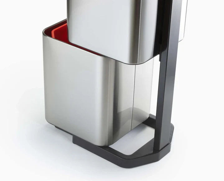 Totem Compact 40L Stainless-steel Waste & Recycling Bin | Stainless Steal