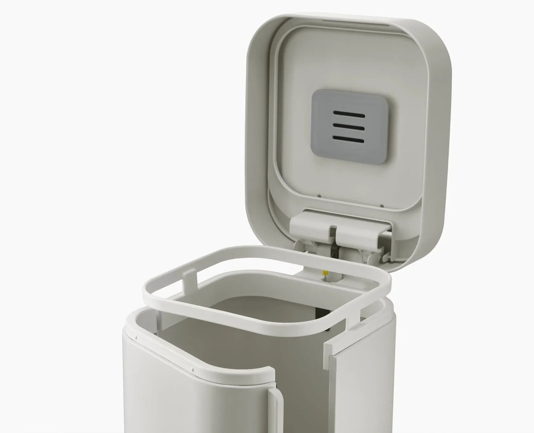 Porta Concrete Grey 40L Easy-empty Pedal Bin