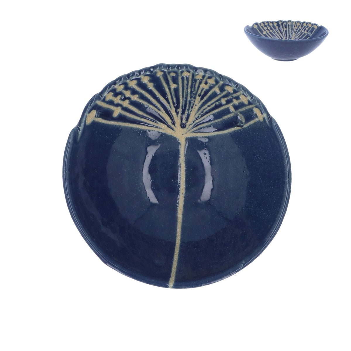 Stoneware Seed Bowl | Navy