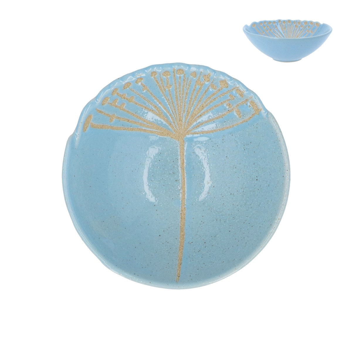 Stoneware Seed Bowl | Blue
