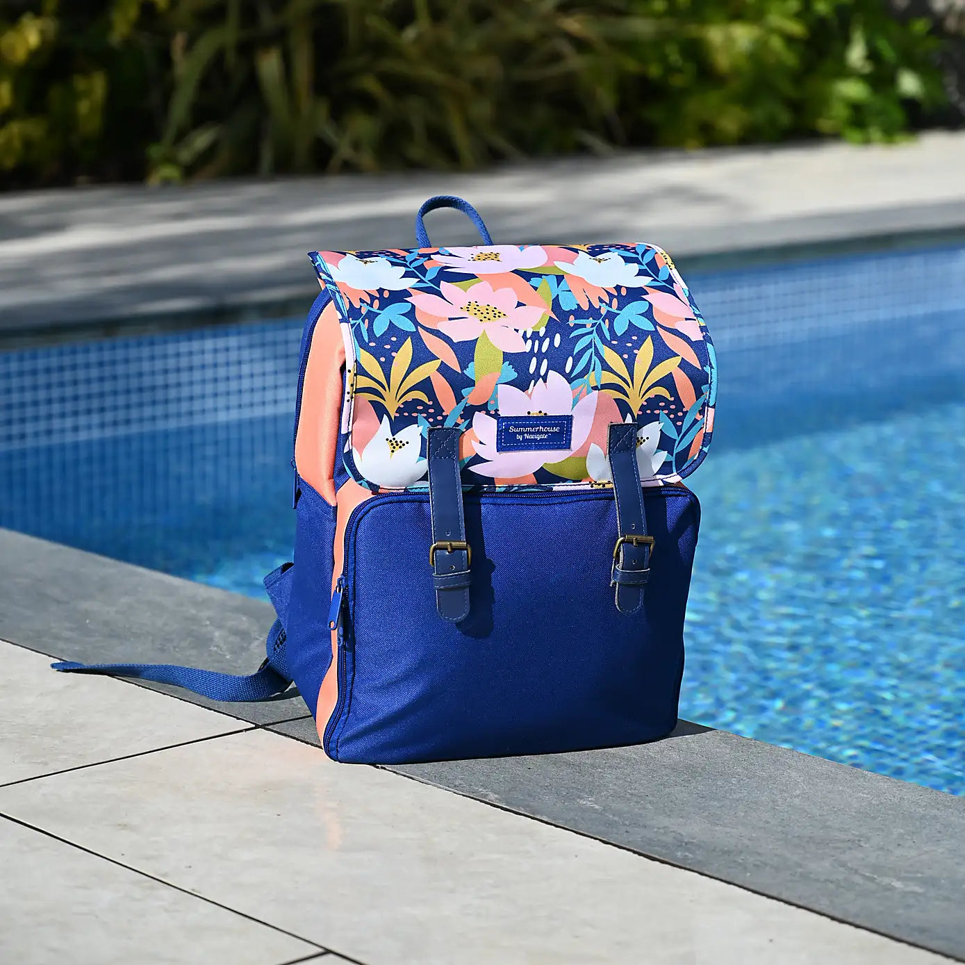 Riviera Florals | Picnicware Backpack