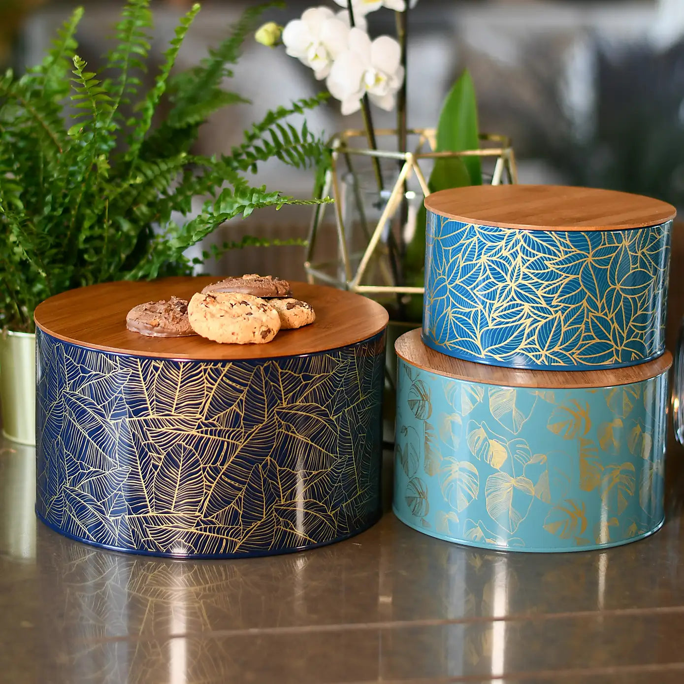 Botanicals | Set of 3 Nesting Tins