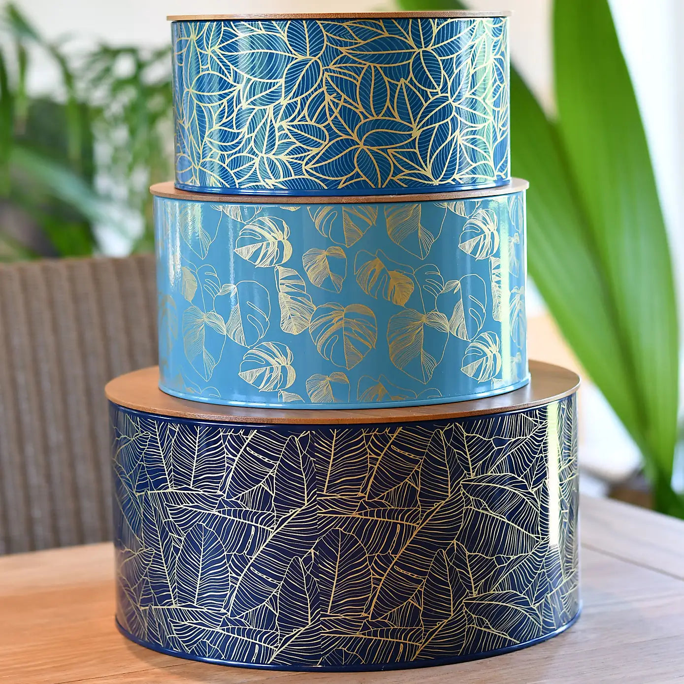 Botanicals | Set of 3 Nesting Tins