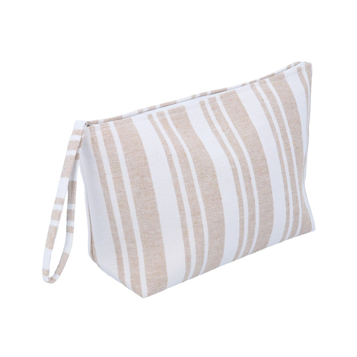 Beige Stripe | Washbag