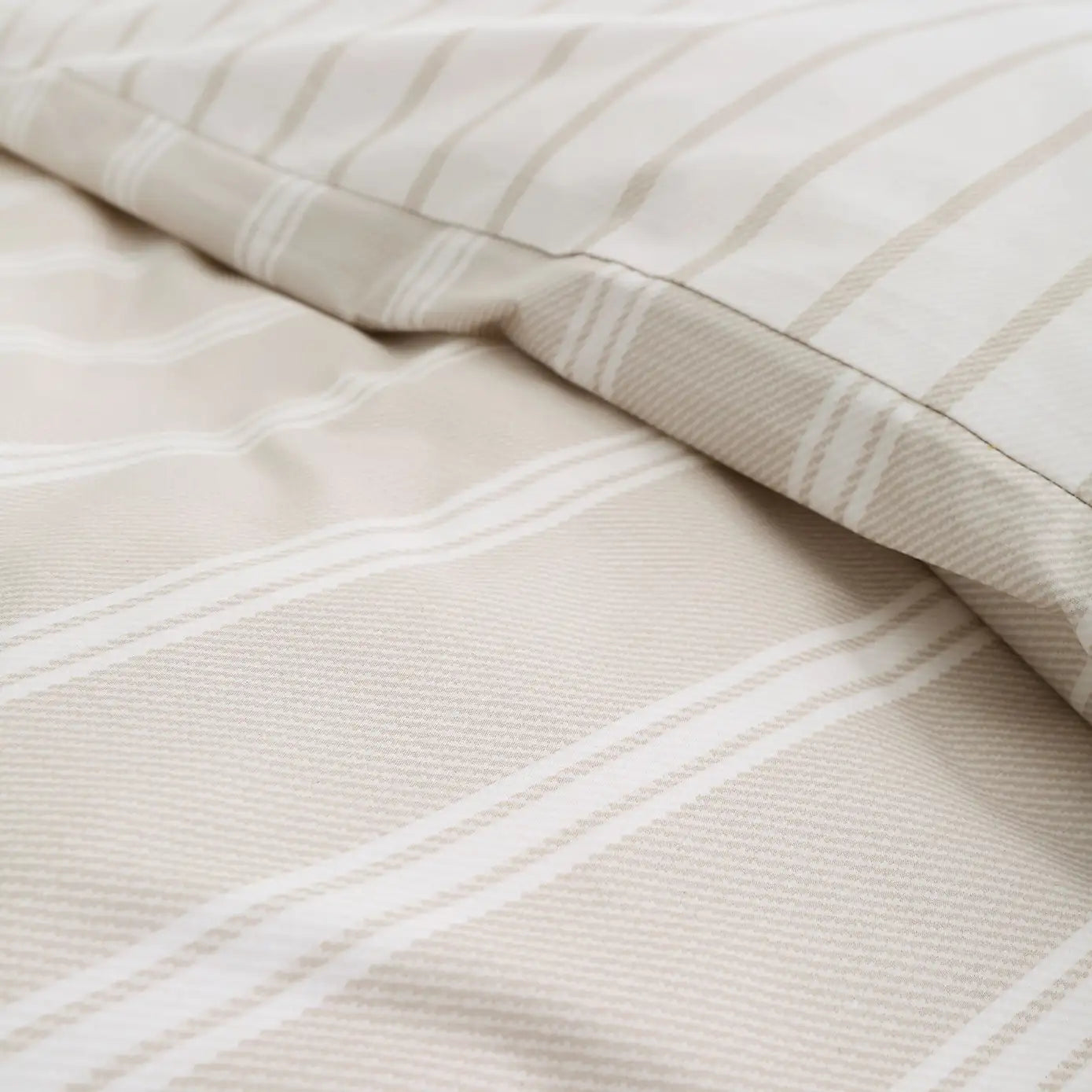Ashford Natural Stripe | Duvet Covers