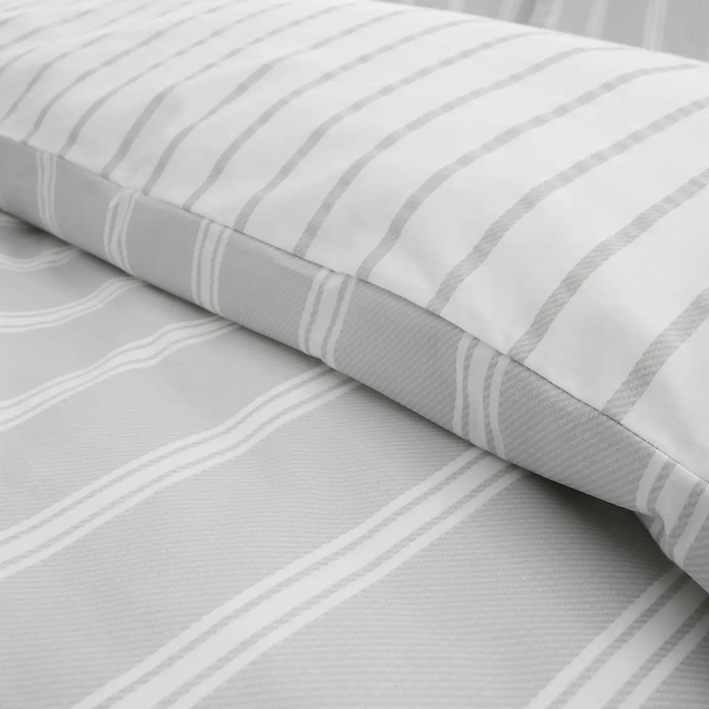 Ashford Silver Stripe | Duvet Covers