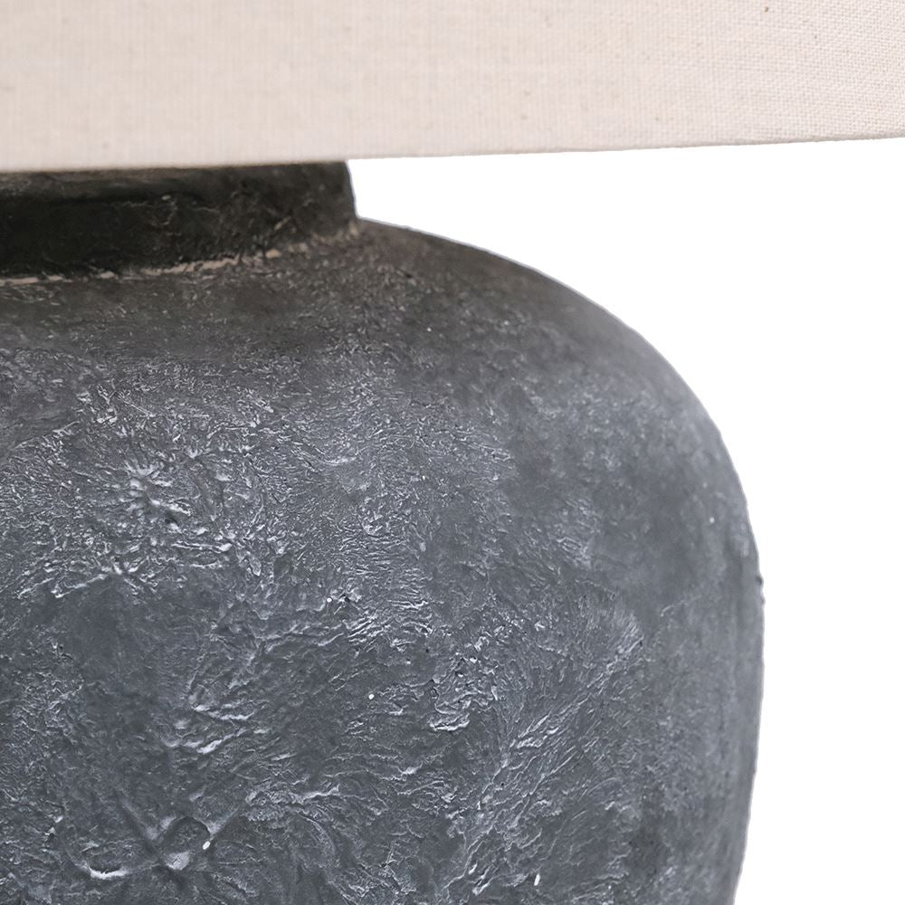 Amalfi Charcoal Lamp