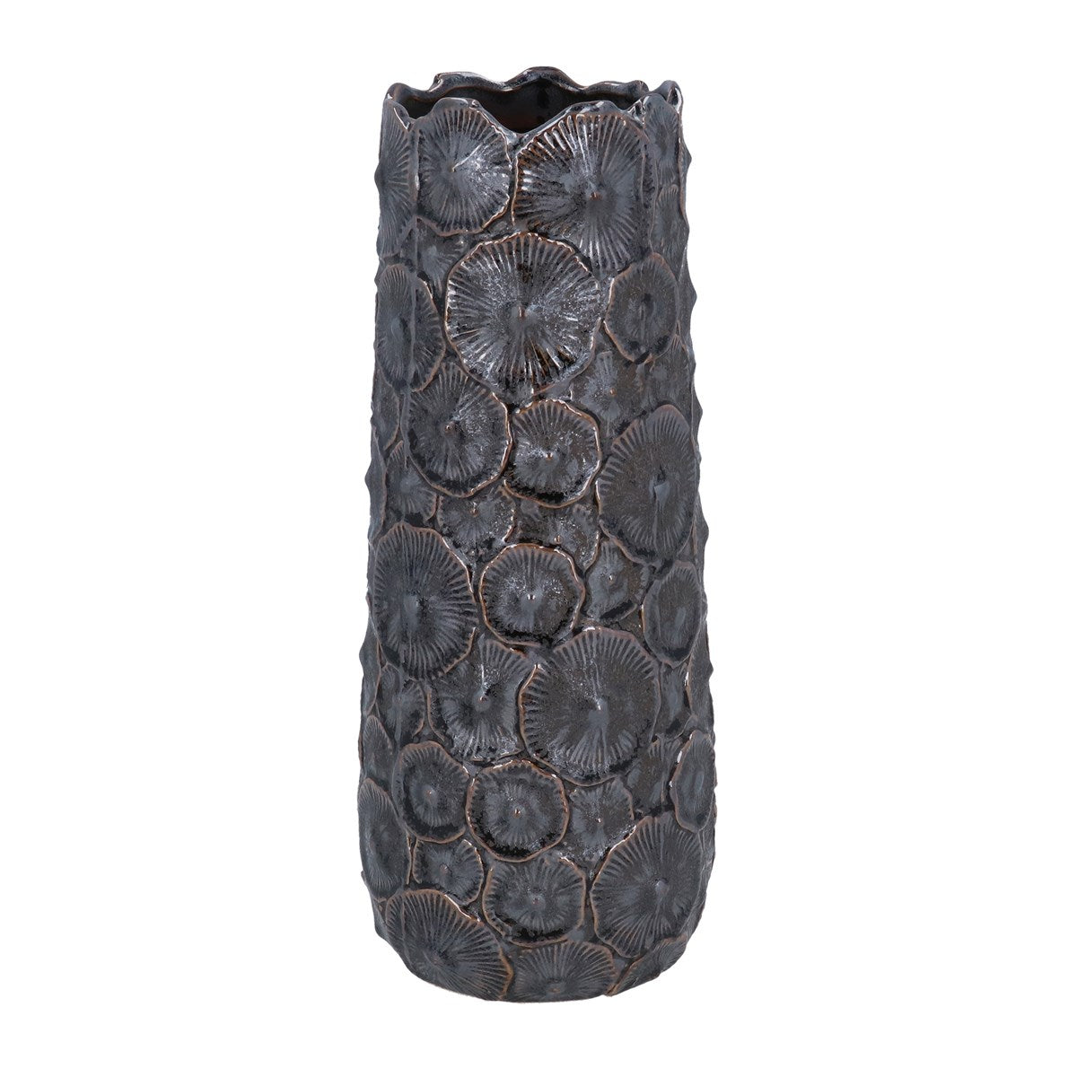 Metallic Mushroom Vase | Medium