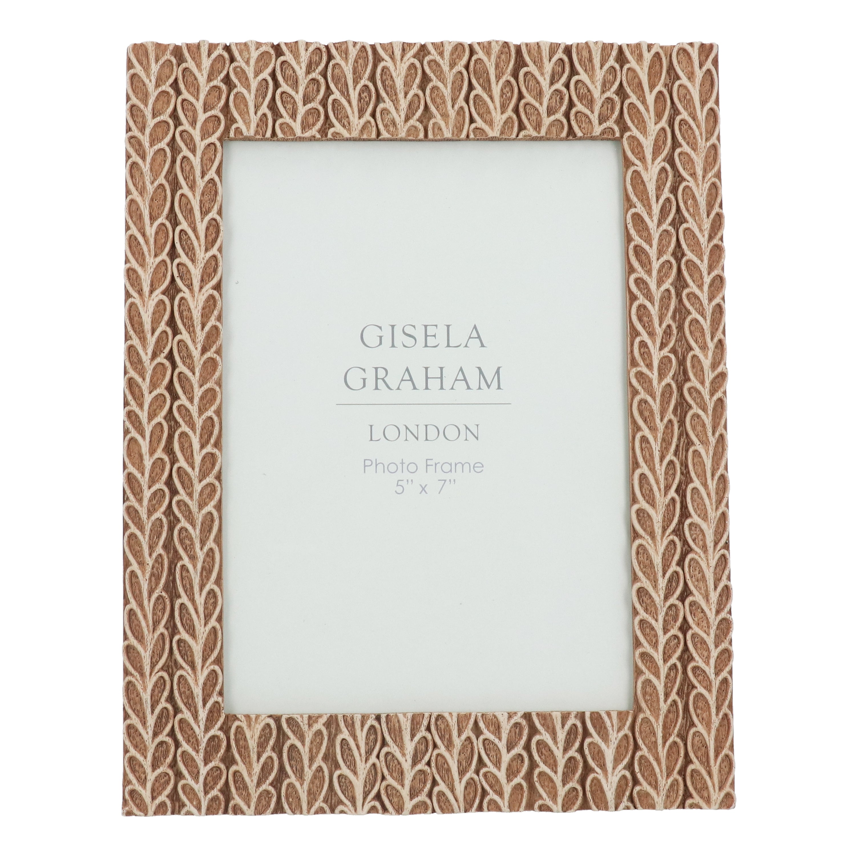 Resin Photo Frame | Rustic Leaves