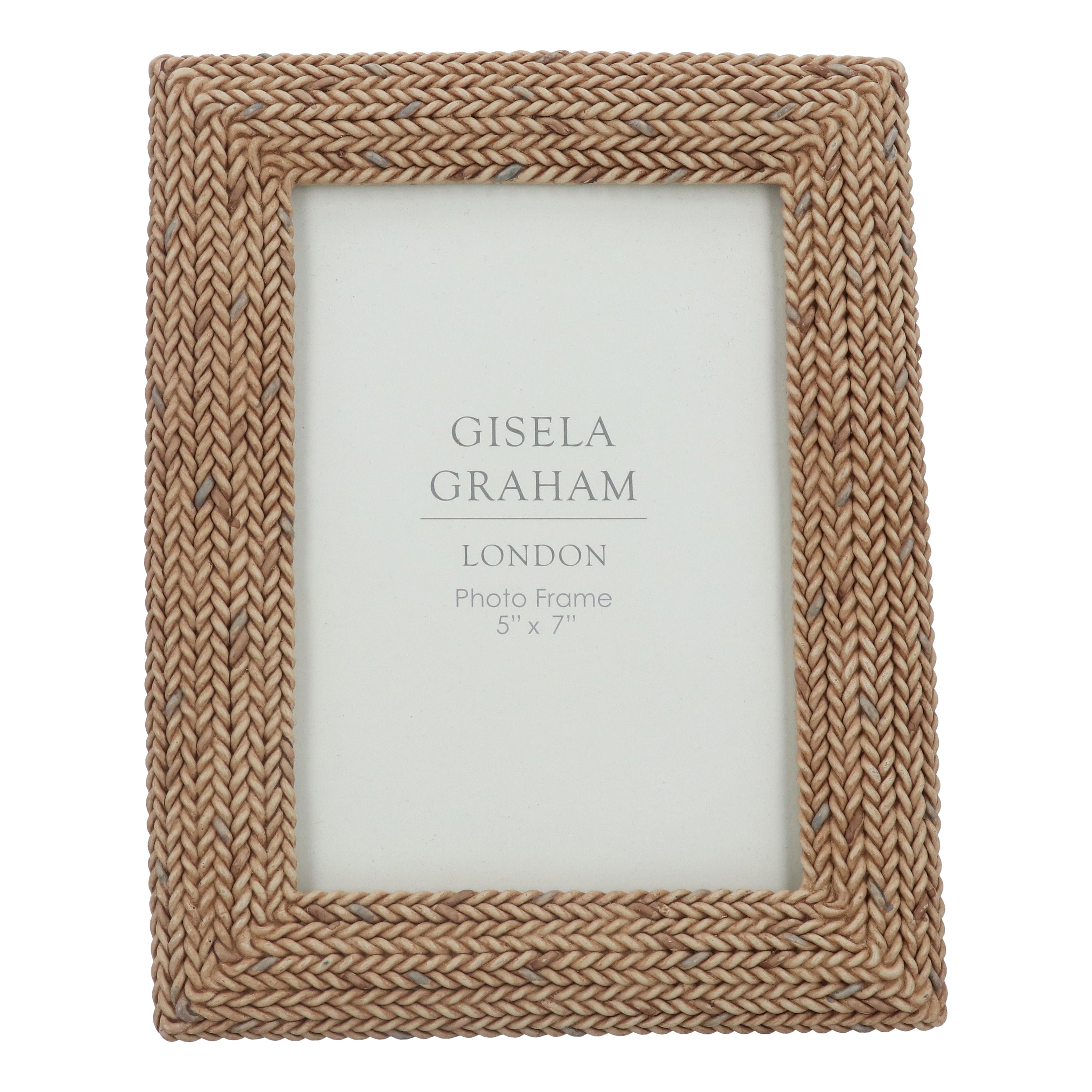 Resin Photo Frame | Herringbone Weave