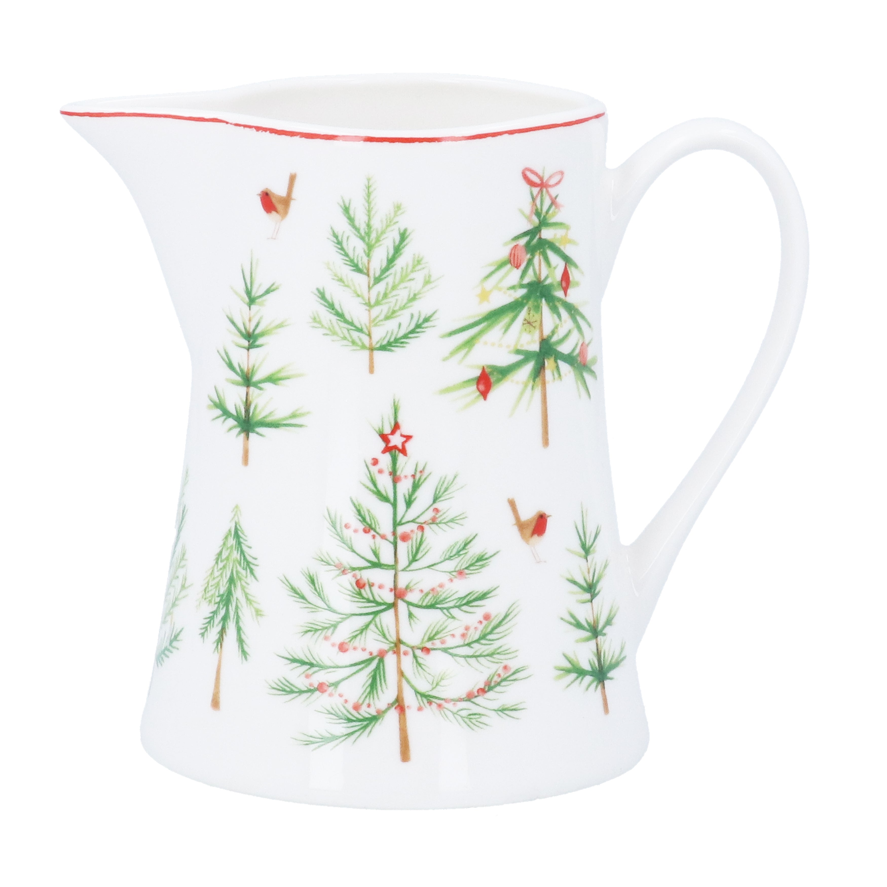 Christmas Trees | Small China Jug