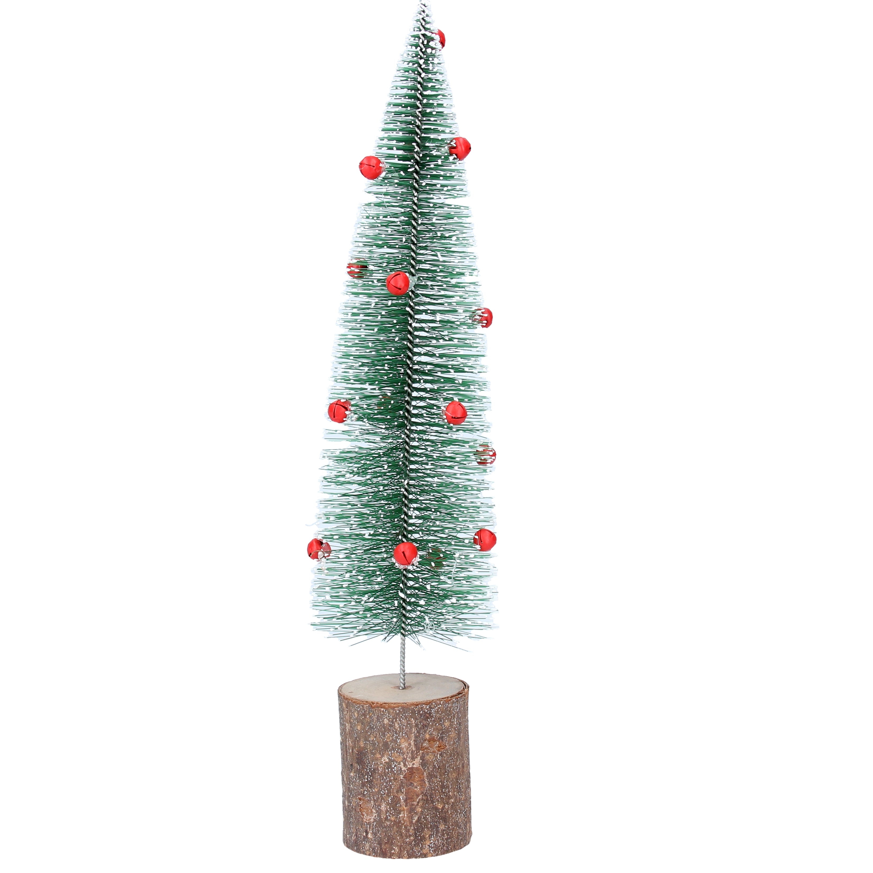 Red Bauble Bristle Tree | Large