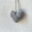 Grey Felt Heart