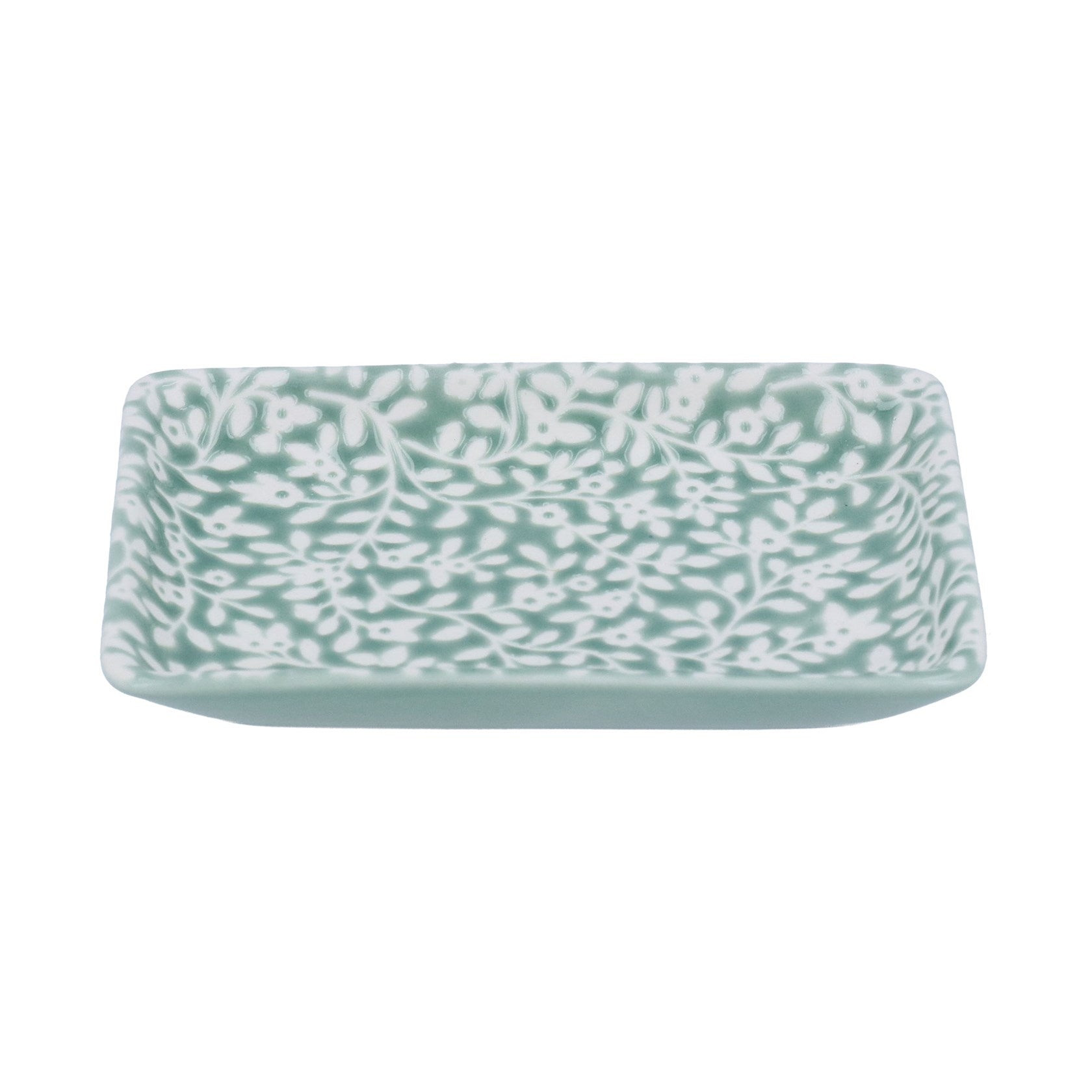 Porcelain Floral Vines | Small Trinket Dish