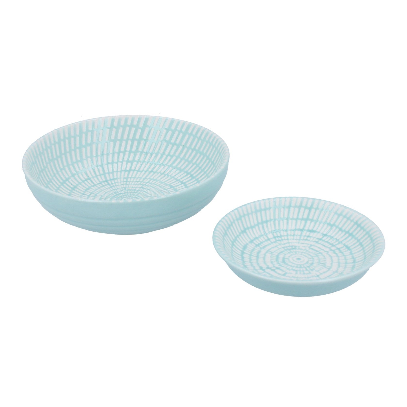 Blue Dash Trinket Dishes