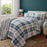 Kelso Check Duvet Set | Green