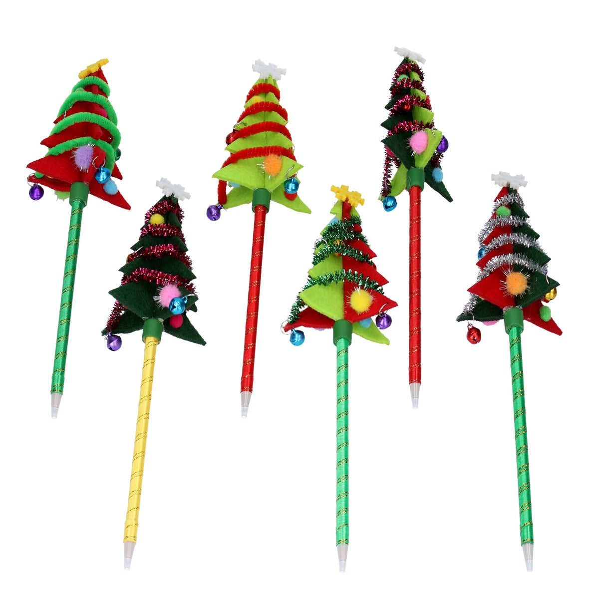 Felt Pen 7cm | Christmas Tree, 6as