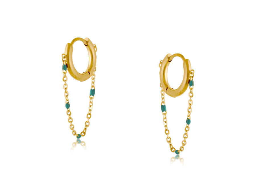Lima Green Earring