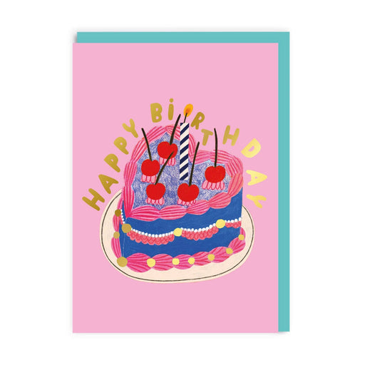 Heart Cake Greeting Card