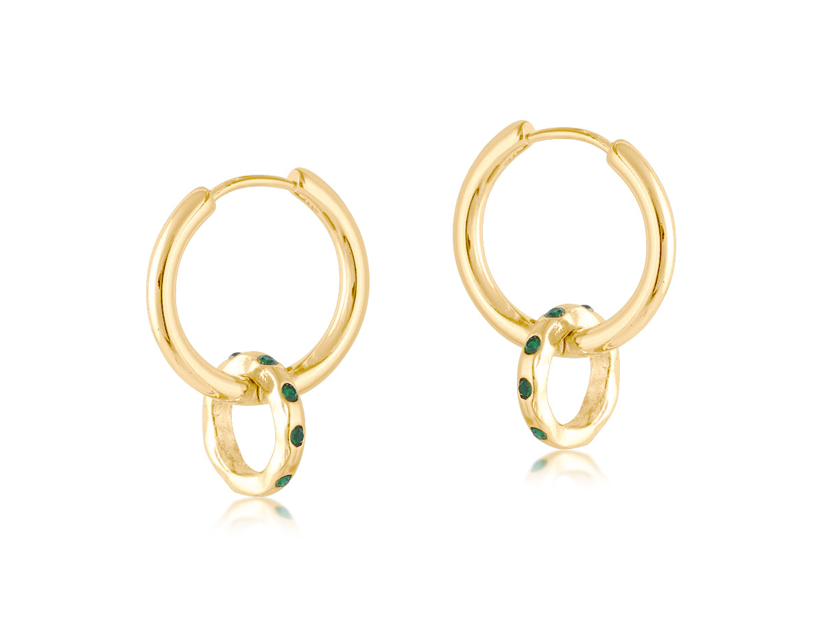 Small Huggie Earrings