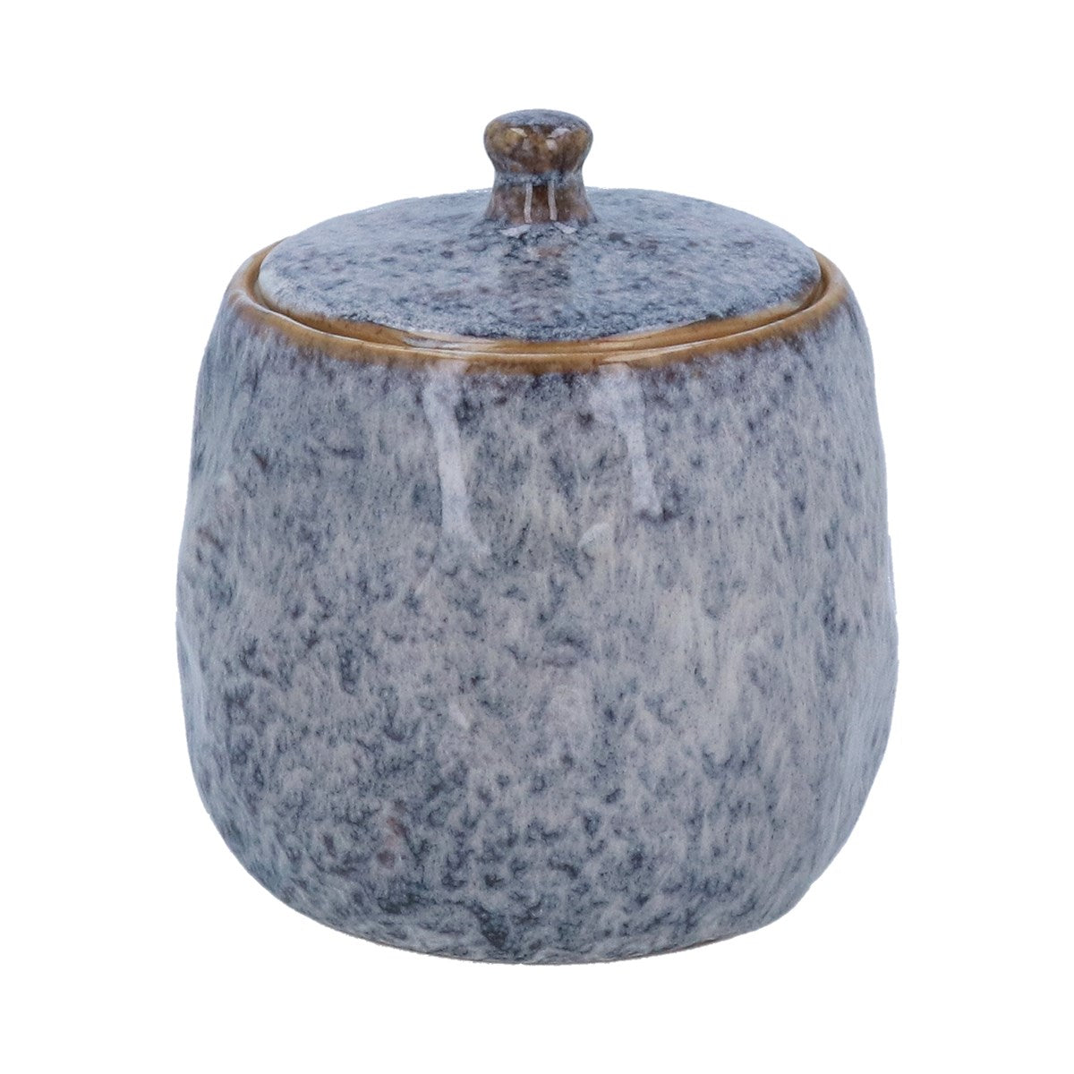Blue Speckled | Large Stoneware Pot