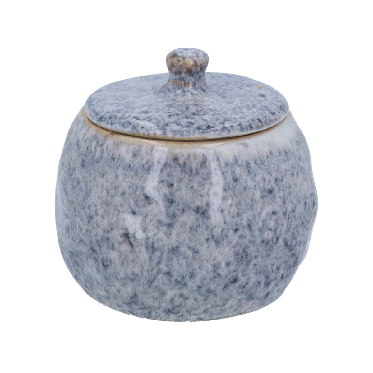 Blue Speckled | Small Stoneware Pot