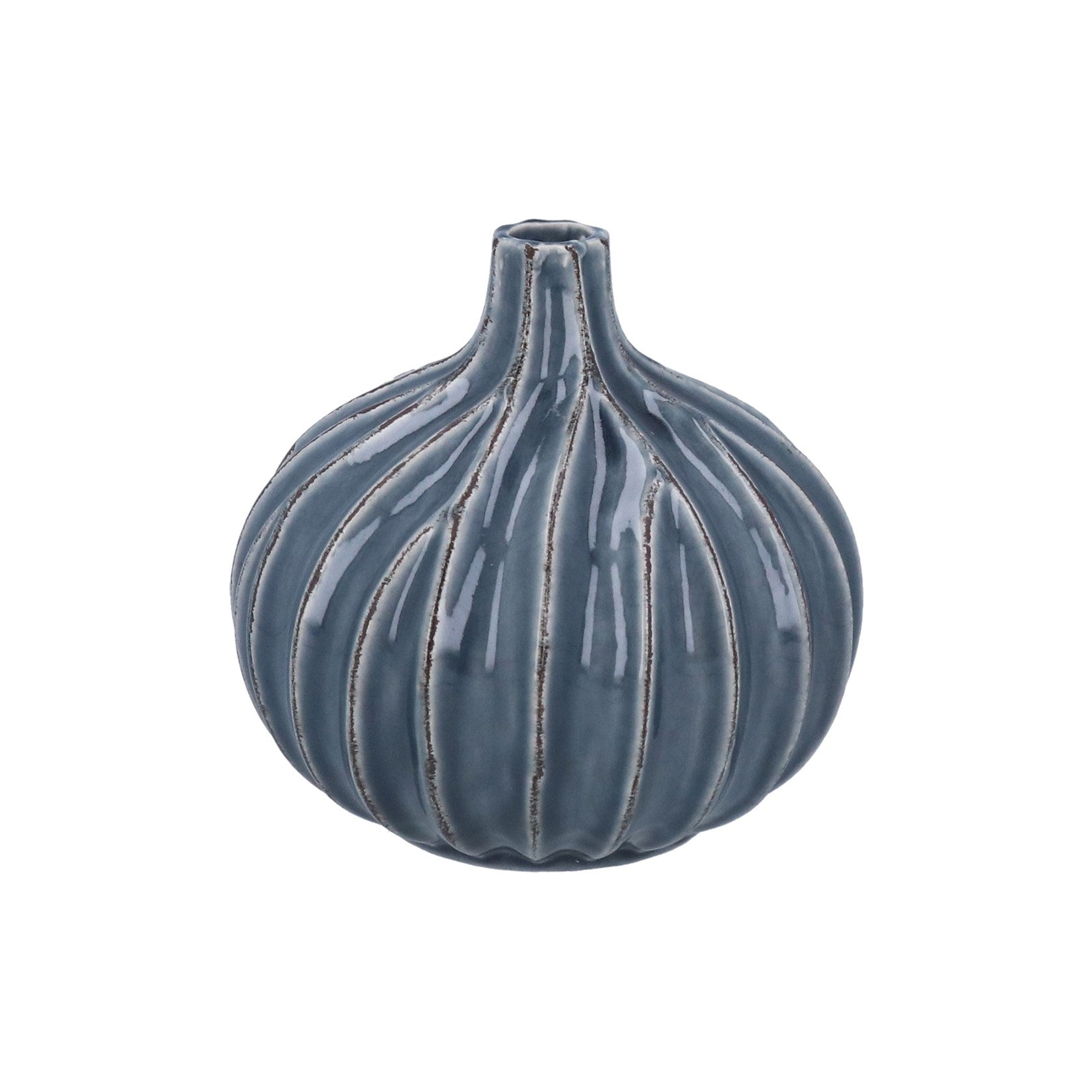Blue Onion Vase | Large