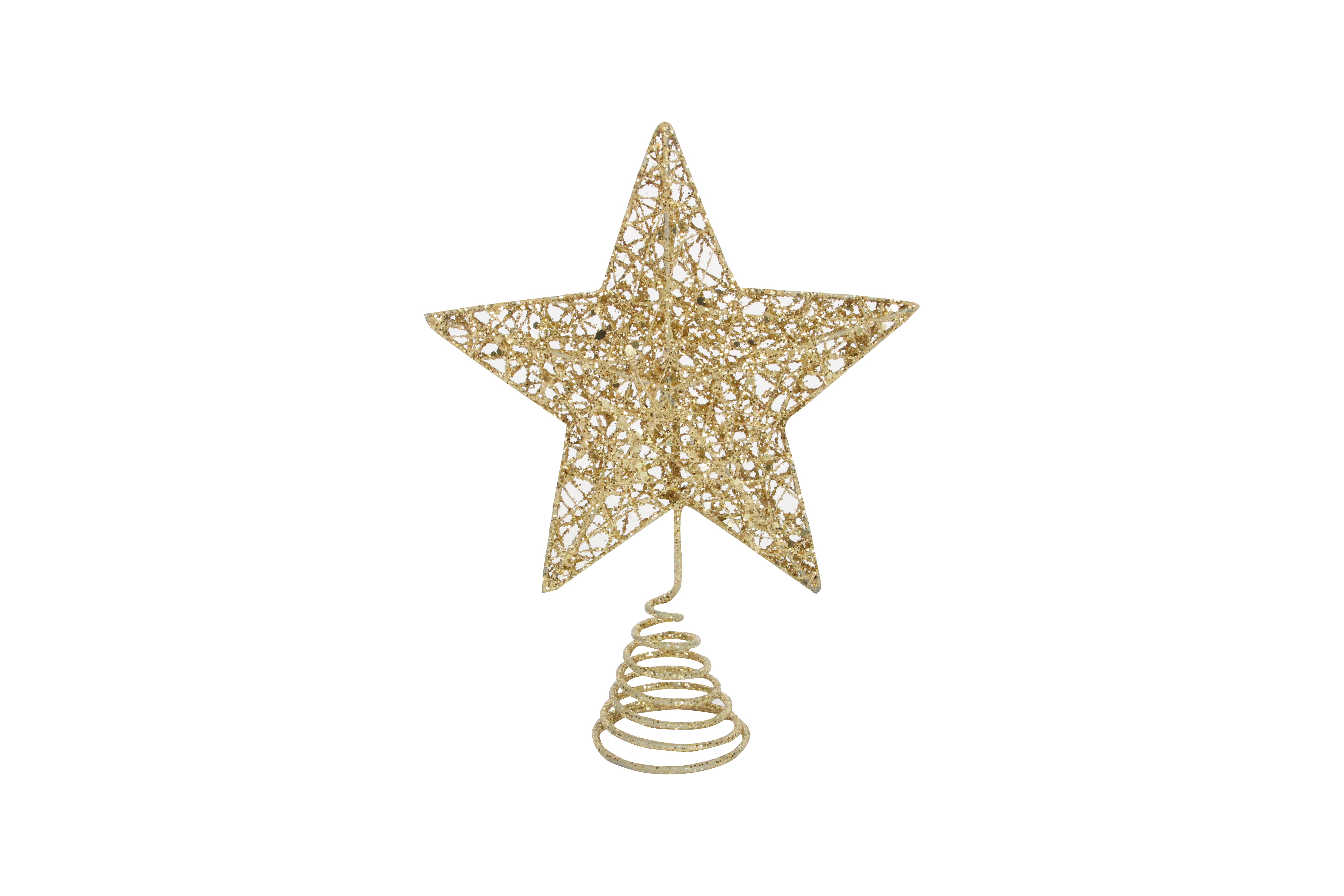 Gold Mesh Tree Topper