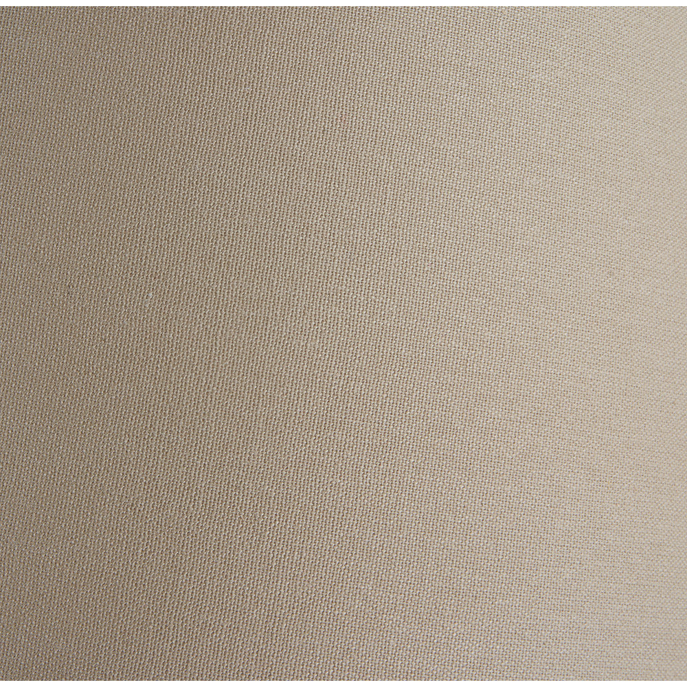 Taupe Tapered Cylinder Shade