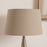 Taupe Tapered Cylinder Shade