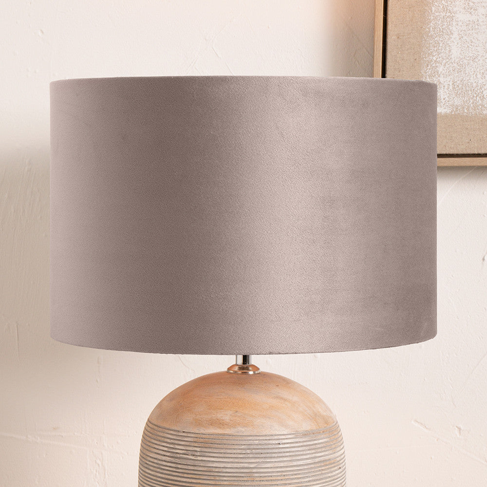 Greige Velvet Shade *Wedding List Only*