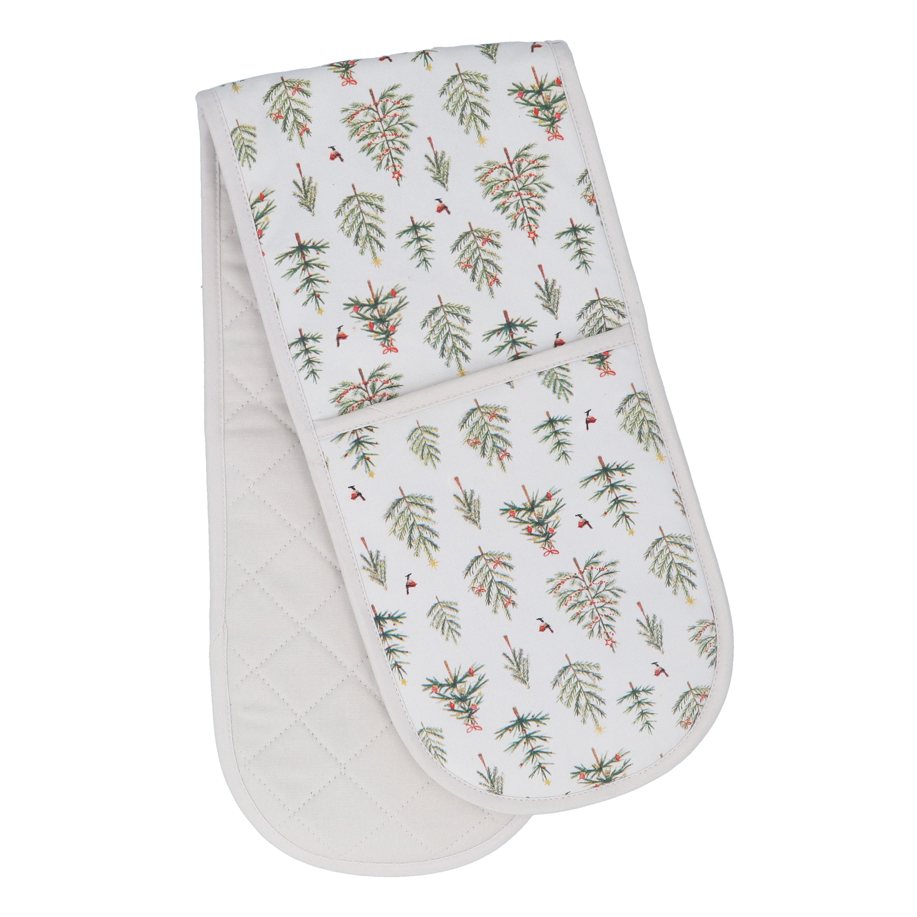 Scandi Trees | Double Oven Gloves